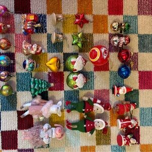 Holiday Ornament Lot